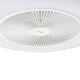 LED Dimmable ceiling light with a fan ARIA LED/38W/230V 3000-6000K white + remote control