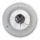 LED Dimmable ceiling light with a fan ZONDA LED/65W/230V 3000-6500K black + remote control