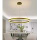 LED Dimmable chandelier on a string LED/110W/230V 3000-6500K + remote control