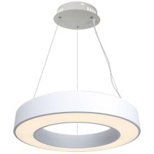 LED Dimmable chandelier on a string LED/50W/230V 4000K d. 60 cm white