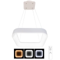 LED Dimmable chandelier on a string NEST LED/40W/230V 3000-6500K white + remote control