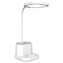 LED Dimmable charging table lamp with a holder and power bank LED/5W/5V 2400mAh