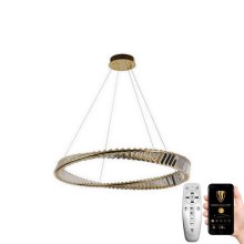 LED Dimmable crystal chandelier on a string LED/50W/230V 3000-6500K + remote control