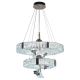 LED Dimmable crystal chandelier on a string LED/70W/230V 3000-6500K + remote control