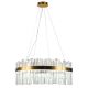 LED Dimmable crystal chandelier on a string LED/80W/230V 3000-6500K + remote control