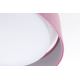 LED Dimmable ceiling light SMART GALAXY LED/24W/230V d. 45 cm 2700-6500K Wi-Fi Tuya pink/silver + remote control