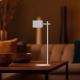 LED Dimmable magnetic rechargeable table lamp 4in1 LED/3W/5V 3000-6000K 1800 mAh white