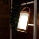 LED Dimmable outdoor lamp CARDEA LED/2W/5V bamboo IP44