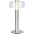 LED Dimmable rechargeable touch table lamp LED/1W/5V 3000K 1800 mAh gold