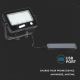 LED Dimmable solar floodlight with a sensor LED/10W/3,7V 4000K IP65 + USB port