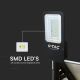 LED Dimmable hybrid solar street lamp LED/50W/230V 6500K IP65 50000 mAh + remote control