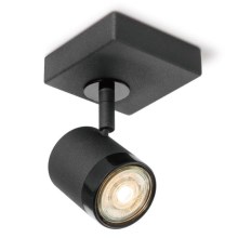 LED Dimmable spotlight MANU 1xGU10/5,8W/230V black