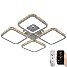 LED Dimmable surface-mounted chandelier LED/160W/230V 3000-6500K + remote control