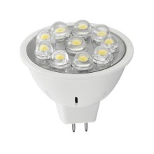 LED Flood light bulb MR16 GU5,3/3W/12V 6400K