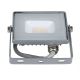 LED Floodlight SAMSUNG CHIP LED/10W/230V IP65 4000K grey