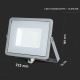 LED Floodlight SAMSUNG CHIP LED/50W/230V 6400K IP65