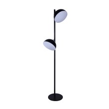 LED Floor lamp CROWD 2xLED/10W/230V black