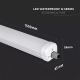 LED Heavy-duty fluorescent light G-SERIES LED/48W/230V 6400K 150cm IP65