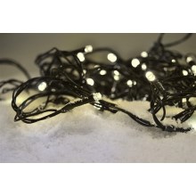 LED Outdoor Christmas chain 100xLED/8 functions IP44 13m warm white