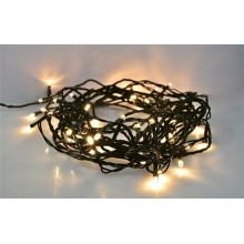 LED Outdoor Christmas chain 200xLED/8 functions 15m IP44 warm white