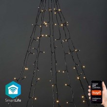 LED Outdoor Christmas curtain 200xLED/8 functions 10x2m IP65 Wi-Fi Tuya warm white