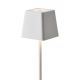 LED Outdoor dimmable touch rechargeable table lamp LED/2W/5V 4400 mAh IP54 white