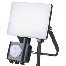 LED Outdoor floodlight with a sensor LED/10W/230V 5000K IP44