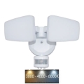 LED Outdoor floodlight with a sensor LED/24W/230V 3000/4000/6000K IP54 white