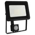 LED Outdoor floodlight with a sensor NOCTIS LUX 2 LED/30W/230V 4000K IP44 black