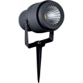 LED Outdoor lamp LED/12W/100-240V IP65 3000K grey