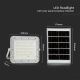 LED Outdoor dimmable solar reflektor LED/10W/3,2V IP65 6400K white + remote control
