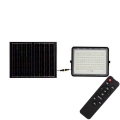 LED Outdoor solar floodlight  LED/20W/3,2V 6400K black IP65 + remote control