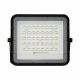 LED Outdoor dimmable solar floodlight LED/6W/3,2V IP65 6400K black + remote control