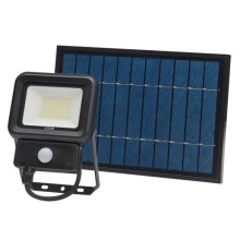 LED Outdoor solar floodlight with a sensor LED/20W/3,7V 6500K IP65