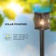 LED Outdoor solar lamp with a sensor LED/2,5W/3,7V 3000K IP54 black