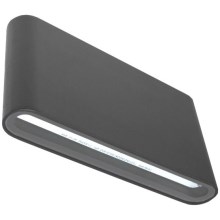 LED Outdoor wall light FLOW 2xLED/6W/230V IP54 3000K anthracite