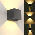 LED Outdoor wall light KREON 2xLED/3W/230V IP54 3000K anthracite