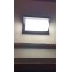LED Outdoor wall light LED/12W/230V IP54 black