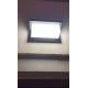 LED Outdoor wall light with a sensor LED/12W/230V IP54 black