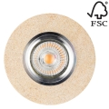 LED Recessed light VITAR 1xGU10/5W/230V sandstone - FSC certified