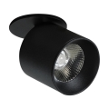 LED Recessed spotlight HARON 1xLED/10W/230V black