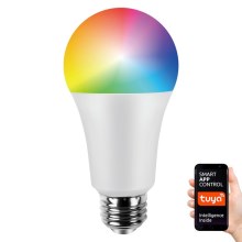 LED RGB Dimmable bulb A60 E27/8W/230V 2700-6500K Wi-Fi Tuya