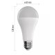 LED RGB Dimmable bulb GoSmart A65 E27/14W/230V 2700-6500K Tuya