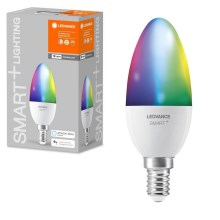 LED RGB Dimmable bulb SMART+ E14/5W/230V 2700K-6500K Wi-Fi - Ledvance