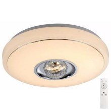 LED RGB Dimmable ceiling light MAGIC DISCO LED/18W/230V + remote control