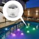 LED RGB Solar light for the swimming pool with a dusk sensor LED/1,2V/600 mAh IP65
