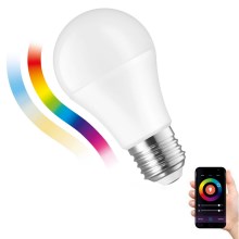 LED RGBW Dimmable bulb E27/9W/230V 2700-6500K Wi-Fi Tuya