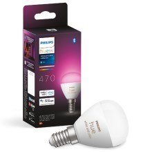 LED RGBW Dimmable bulb Philips Hue White And Color Ambiance P45 E14/5,1W/230V 2000-6500K
