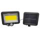 LED Solar floodlight with a sensor DUO LED/1W/3,7V IP44