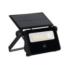LED Solar floodlight with a sensor LED/20W/5,5V IP65
